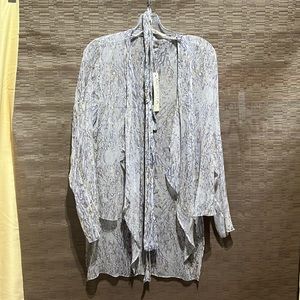 Meskita chiffon cover up, so lightweight it is transparent, great over a tank.